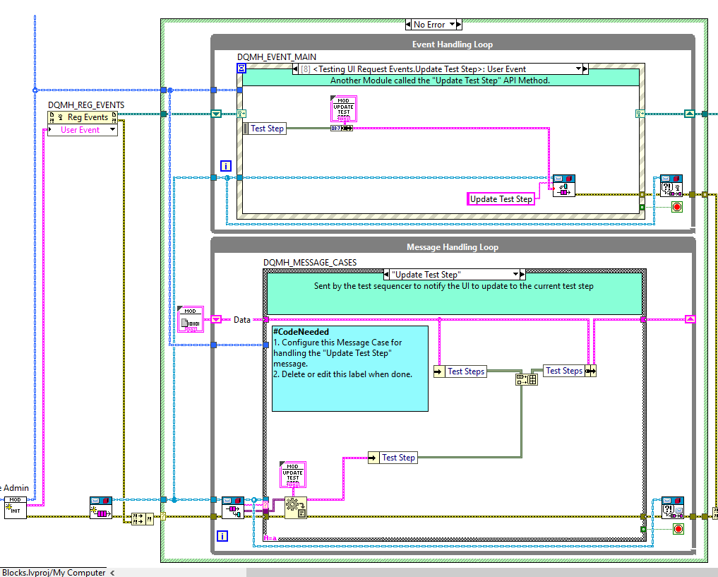 An Object-Oriented LabVIEW Test Sequence Automation Framework